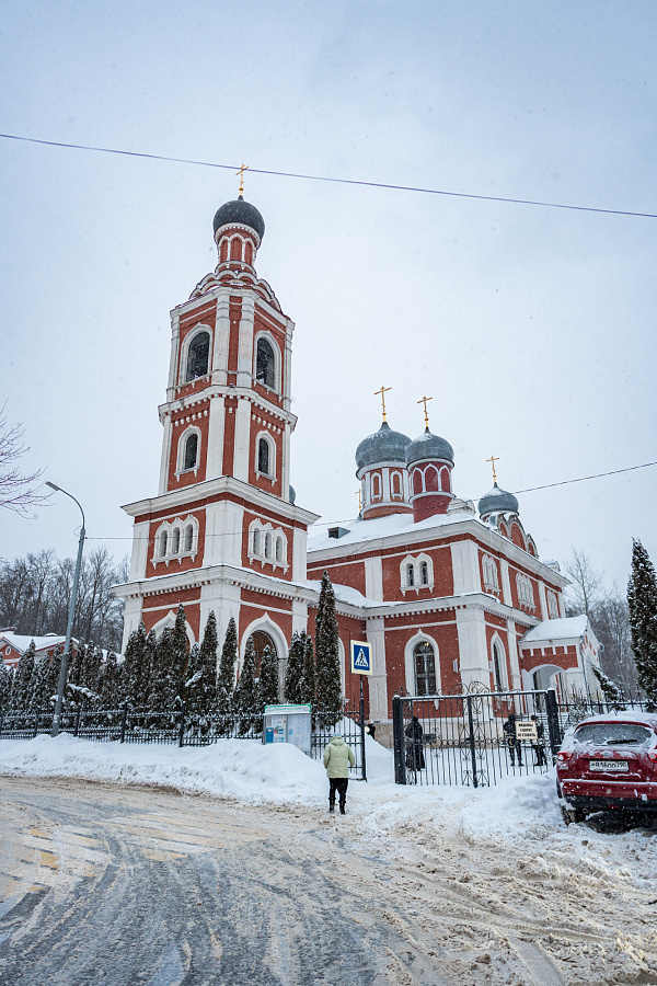 Великое повечерие во вторник первой седмицы Великого поста во Всехсвятском храме города Серпухова